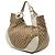 Gucci Charlotte Tote aus beigem GG Canvas - Ansicht 2