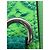 Louis Vuitton Green Monogram Taurillon Illusion Double Phone Pouch - vista 9