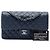 Chanel Blue Medium Classic Caviar Double Flap - vista 7