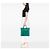 Tote convertible Prada Blue Vitello Daino con zip frontale - vista 7