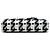 Dior Black Medium Canvas Macro Houndstooth Lady D Joy - vista 3