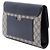Padlock Clutch Gucci Beige GG Supreme con lucchetto - vista 2