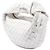 Bottega Veneta Mini Jodie in Nappa Intrecciato Bianco - vista 2