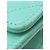 Borsa Chanel Mini in pelle di agnello matelassé verde con manico a catena - vista 11
