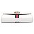 Gucci Rajah Web Chain Small Lederhandtasche in Weiß - Ansicht 3