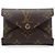 Louis Vuitton Brown Monogram Pochette Kirigami Card Holder