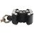 Collana con pendente logo Chanel Silver CC in resina di ottone e strass - vista 9