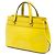 Borsa Satchel Gucci Yellow Patent Bright Bit - vista 2