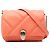 Bulgari Bvlgari Orange Micro Leather Serpenti Cabochon Crossbody