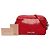 Miu Miu Borsa Crossbody Logo in Paillettes Rosse e Pelle di Vitello - vista 6