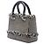 Dior Black Medium Tweed Fringe Houndstooth Lady Dior - vista 2