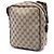 Borsa a tracolla Gucci in tela GG beige - vista 2