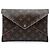 Louis Vuitton Brown Monogram Pochette Kirigami GM