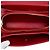 Chanel Red Small Chevron Lambskin Stitched Envelope Flap - vista 4