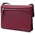 Burberry Red Small Leather and House Check Canvas Derby Macken Crossbody - vista 2