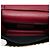 Burberry Red Small Leather and House Check Canvas Derby Macken Crossbody - vista 4
