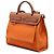 Hermès Orange Toile Herbag Zip 31 - vue 2
