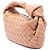 Bottega Veneta Mini Jodie in Nappa Intrecciato Marrone - vista 2