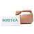 Bottega Veneta Mini Jodie in Nappa Intrecciato Marrone - vista 7