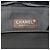 Chanel Timeless Tote aus schwarzem gestepptem Denim mit CC - Ansicht 5