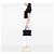 Chanel Timeless Tote aus schwarzem gestepptem Denim mit CC - Ansicht 6