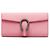 Clutch Dionysus de satén rosa Gucci