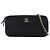 Portafoglio Chanel Black CC Calfskin Double Zip Wallet On Chain