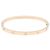 Bracciale con Charm Cartier in Oro Rosa 18K