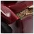 Borsa a tracolla Cartier Panthère in Bordeaux - vista 5