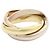 Anillo Cartier Trinity en oro de 18K - vista 2