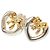Autre Marque Tiffany & Co. Heart Ribbon Stecker-Ohrringe - Ansicht 2
