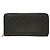 Céline Celine Triomphe Round Zip Long Wallet