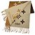 Sciarpa Louis Vuitton Monogram Giant in marrone e beige - vista 2