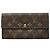 Louis Vuitton Monogram Pochette Porte Monnaie Credit Long Wallet