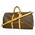 Louis Vuitton Brown Boston Monogram Keepall Bandoulière 55