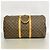 Louis Vuitton Brown Boston Monogram Keepall Bandoulière 55 - vue 14