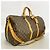 Louis Vuitton Brown Boston Monogram Keepall Bandoulière 55 - vue 2