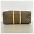 Louis Vuitton Brown Boston Monogram Keepall Bandoulière 55 - vue 3