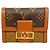 Louis Vuitton braunes Tri-fold Portemonnaie