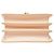 Bulgari Bolsa Bvlgari Serpenti Forever em couro rosa claro - vista 3