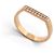 VANRYCKE BONNIE AND CLYDE BB1R101 SIEGELRING T45 18K GOLD DIAMANTEN