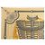 Hermès FOULARD HERMES BRANDEBOURGS CATY LATHAM CARRE 90 CM SETA BEIGE - vista 2