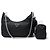 NEUE PRADA RE-EDITION 2005 1BH204 HANDTASCHE SCHWARZ NYLON SCHULTERTASCHE