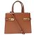 NOVA BOLSA DE MÃO DELVAUX TEMPETE MM EM COURO MARROM COM ALÇA TIRACOLO