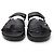 Hermès SCARPE HERMES CHYPRE VV222000ZH PELLE NERA 37 SANDALI MULES BLACK SHOES - vista 4
