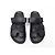 Hermès SCARPE HERMES CHYPRE VV222000ZH PELLE NERA 37 SANDALI MULES BLACK SHOES - vista 8