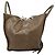 Céline Sac Cabas Celine Luggage Phantom en cuir marron - vue 9