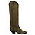 Isabel Marant Denvee Knee-High Boots in Brown Suede