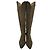 Isabel Marant Denvee Knee-High Boots in Brown Suede - view 3