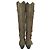 Isabel Marant Denvee Knee-High Boots in Brown Suede - view 7